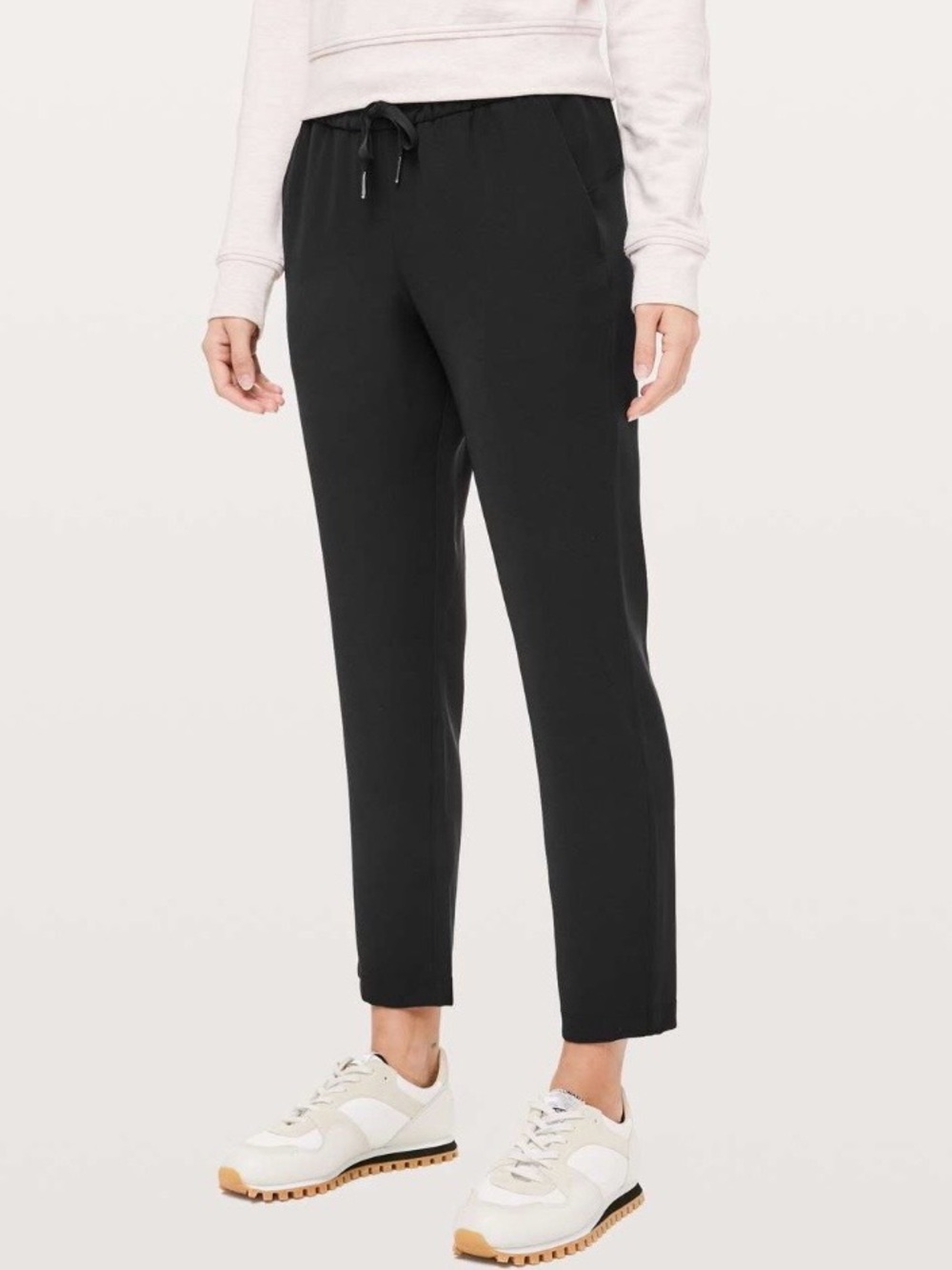 lululemon athletica Black Cropped Ankle Pants